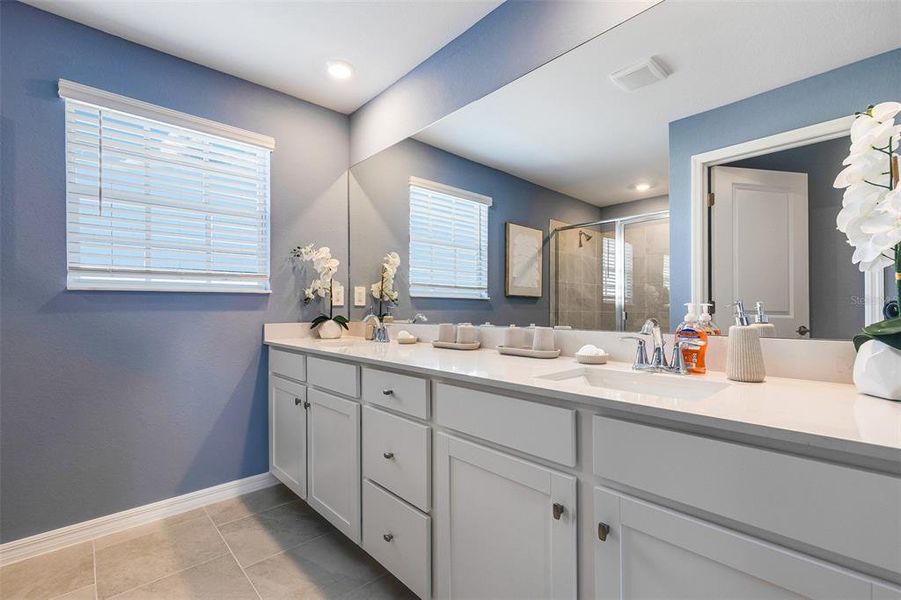 Furnished interior view inside a new home in Rye Ranch, Parrish (Image 21).