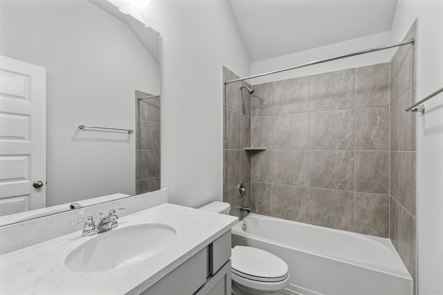 Furnished interior view inside a new home in Oakwood Estates, Waller (Image 5). Furnished interior view inside a new home in Oakwood Estates, Waller (Image 5).