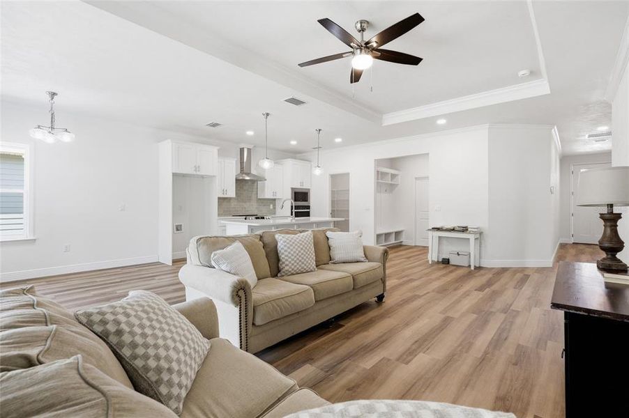Furnished interior view inside a new home in Grand Oaks, Gainesville (Image 6).