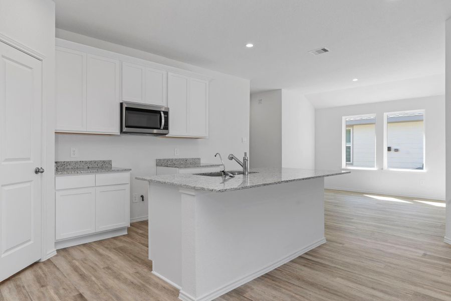 Furnished interior view inside a new home in Emberly, Beasley (Image 8).