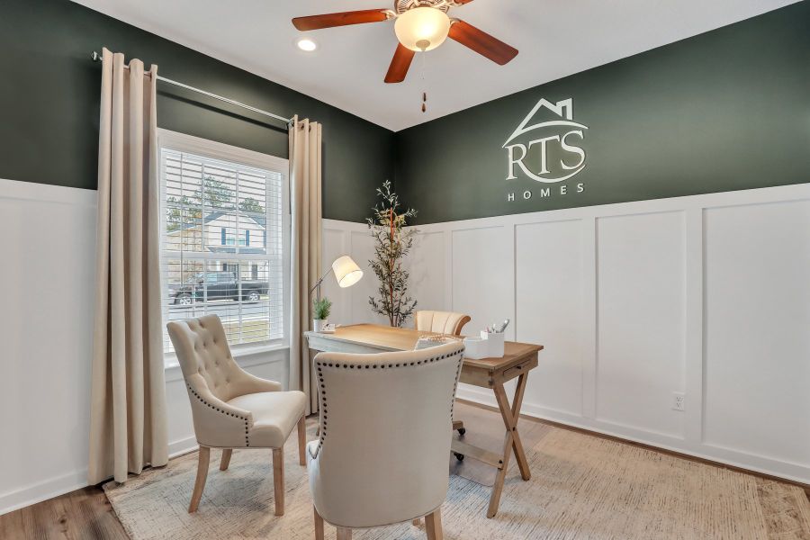 Representative furnished interior of a home built from the The Denmark by RTS Homes in The Pointe at Villages on Marne, Hinesville (Image 9).