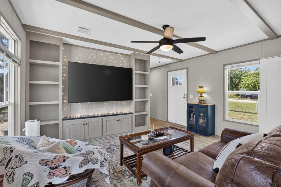 Furnished interior view inside a new home in , Copperas Cove (Image 17). Furnished interior view inside a new home in , Copperas Cove (Image 17).