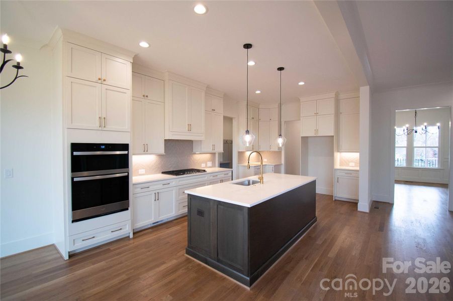 Furnished interior view inside a new home in , Hickory (Image 14).