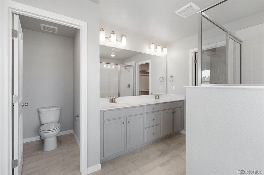 Furnished interior view inside a new home in Highlands Preserve, Mead (Image 5).