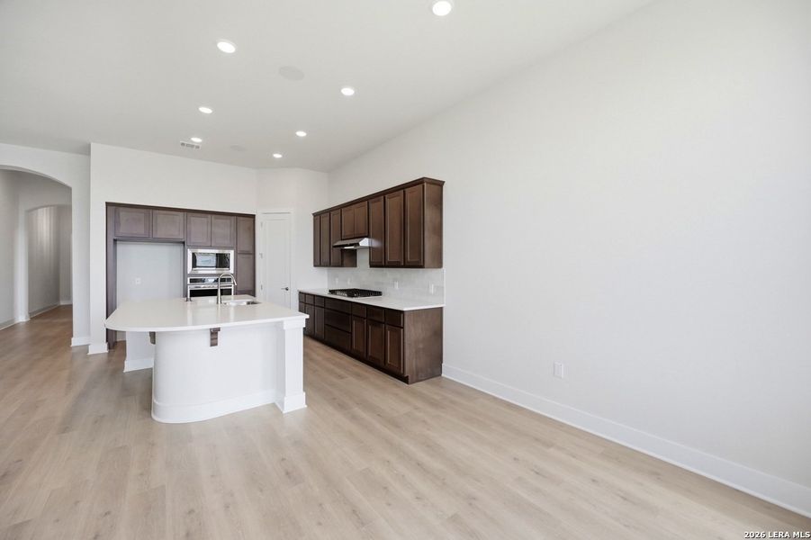 Furnished interior view inside a new home in VIDA, San Antonio (Image 13).