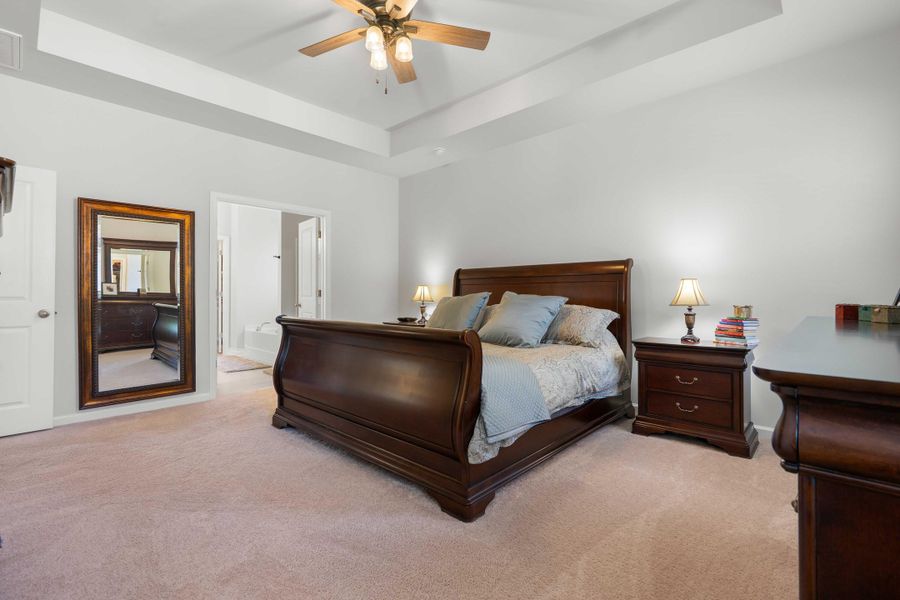 Furnished interior view inside a new home in French Quarter Creek, Huger (Image 34).