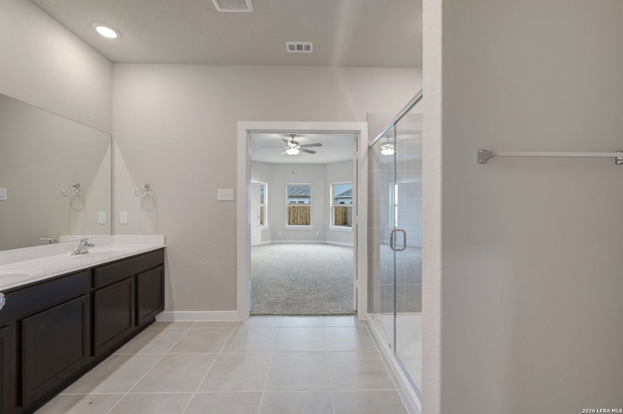 Furnished interior view inside a new home in Winding Brook, San Antonio (Image 18).
