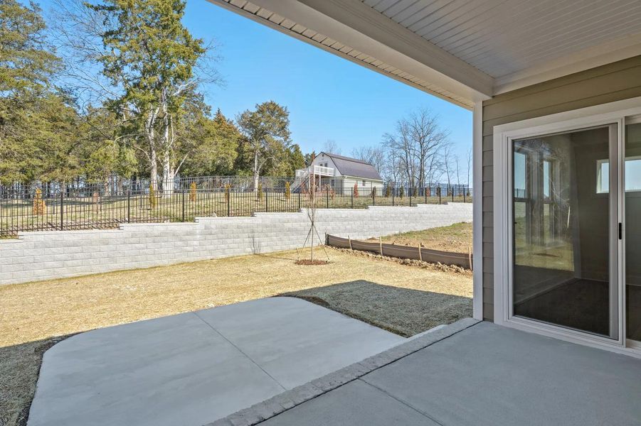 The Wellsely B Outdoor Living Area