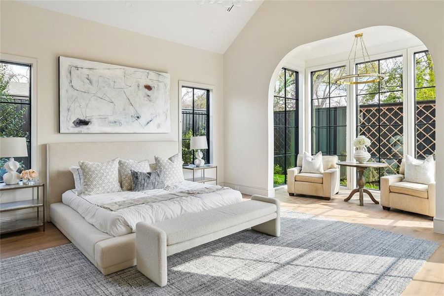 Furnished interior view inside a new home in , Dallas (Image 9).