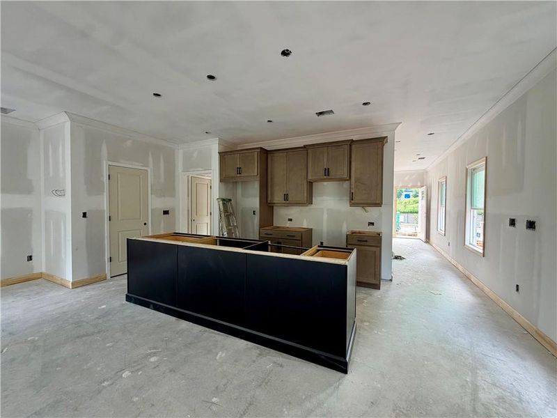 In-progress construction of a new home in Winsome Park, Woodstock, GA (Image 23).