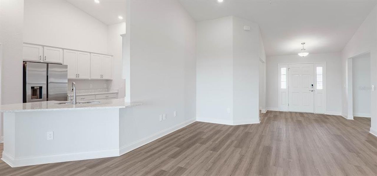 Spacious, unfurnished interior of a new home in The Lakes, Lake Alfred (Image 8). Spacious, unfurnished interior of a new home in The Lakes, Lake Alfred (Image 8).