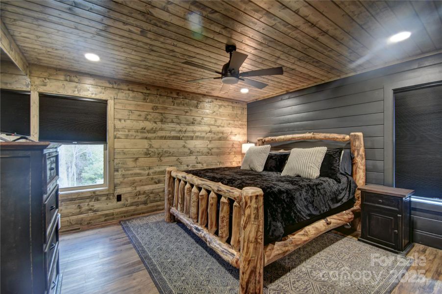 Primary Bedroom on the upper level