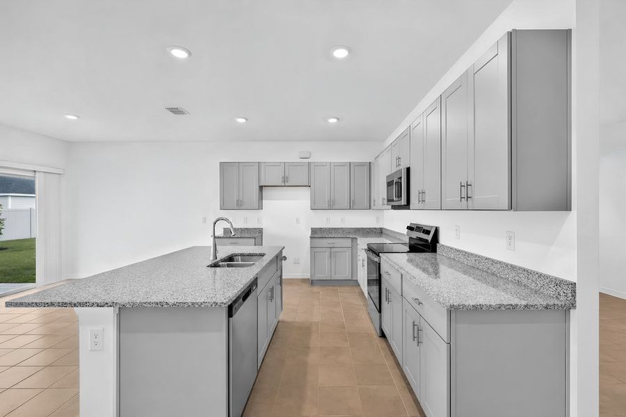 Furnished interior view inside a new home in Coopers Meadow, Jacksonville (Image 9).