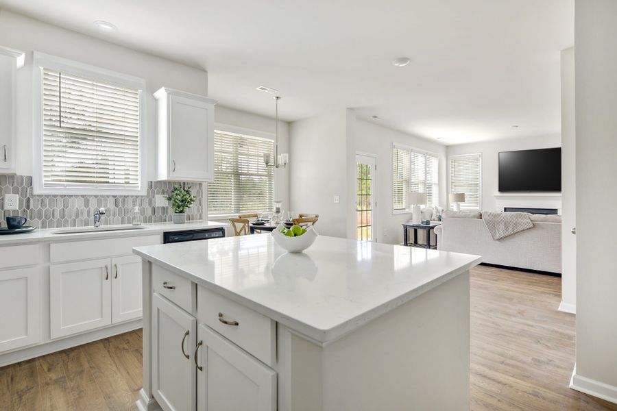 Representative furnished interior of a home built from the Nelson by McKee Homes in Coventry Woods, Fayetteville (Image 8).