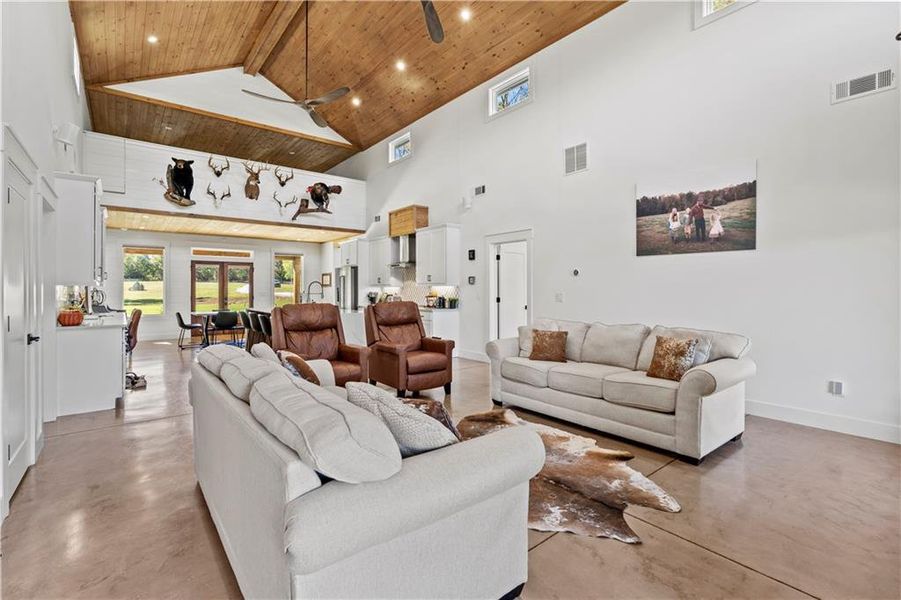 Furnished interior view inside a new home in , Maysville (Image 16). Furnished interior view inside a new home in , Maysville (Image 16).