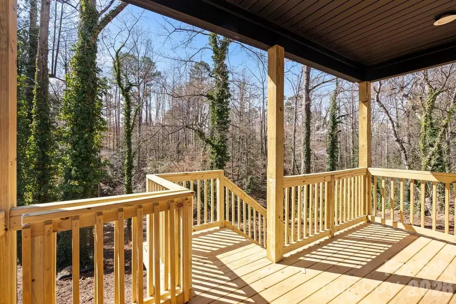 Exterior details and patio area of a home in , Hickory (Image 3).