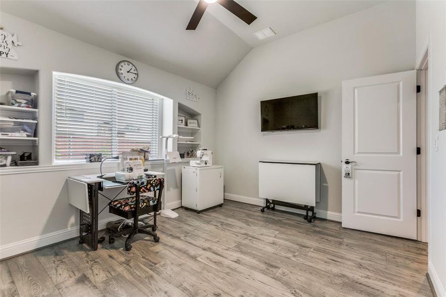 Furnished interior view inside a new home in Emerald Vista, Wylie (Image 6).