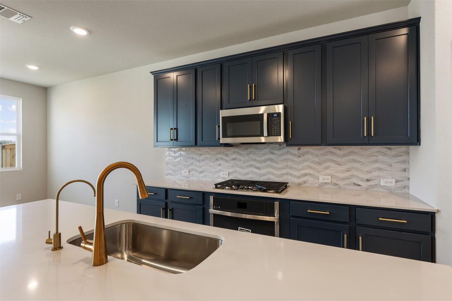 Furnished interior view inside a new home in Rolling Glen, Hutto (Image 5).