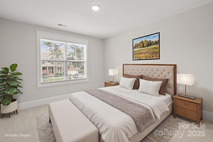 Furnished interior view inside a new home in , Charlotte (Image 14).