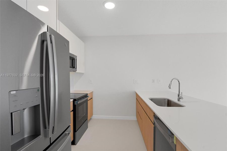 Furnished interior view inside a new home in , Miami (Image 6).