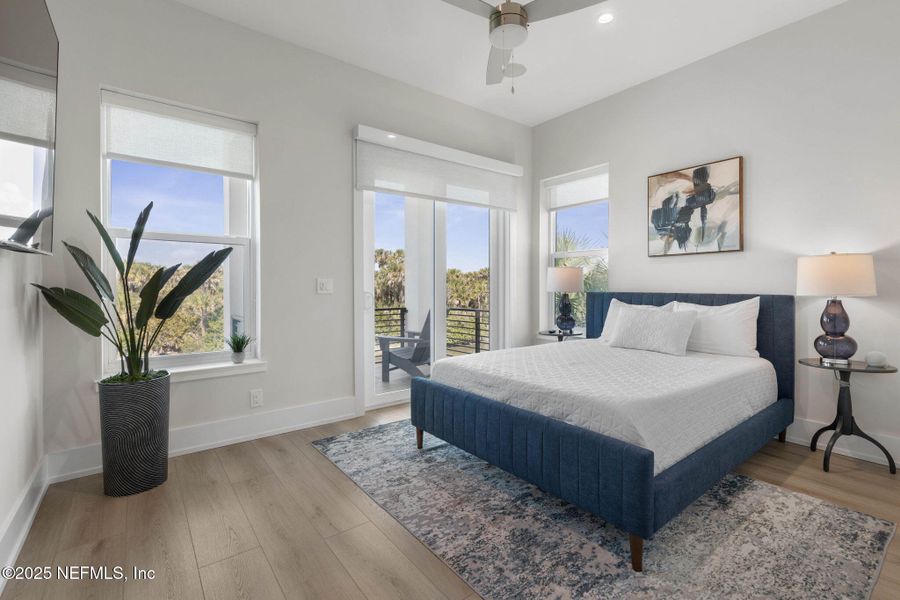 Furnished interior view inside a new home in , Palm Coast (Image 13).
