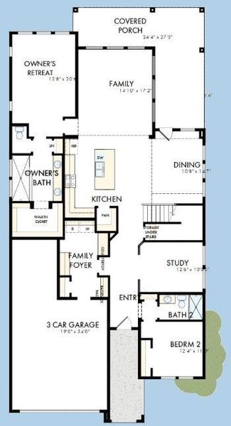 The success of a floor plan is the way you can move through it…You’ll be amazed at how well this home lives…We call it traffic patterns.