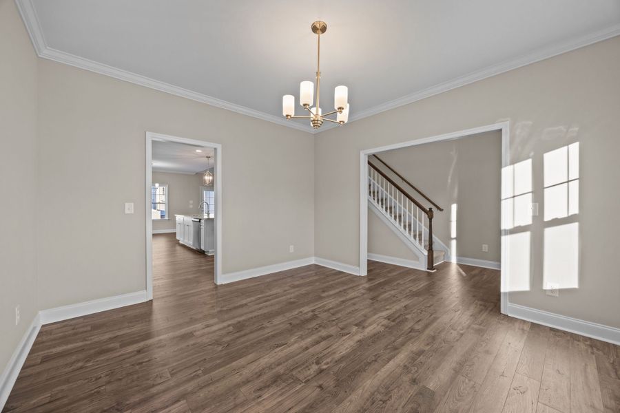 Spacious, unfurnished interior of a new home in Arbor Hills South II, Greenville (Image 16).
