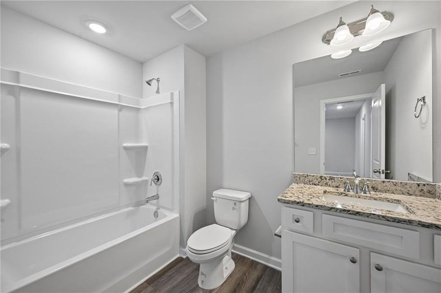 Furnished interior view inside a new home in , Lithonia (Image 31).