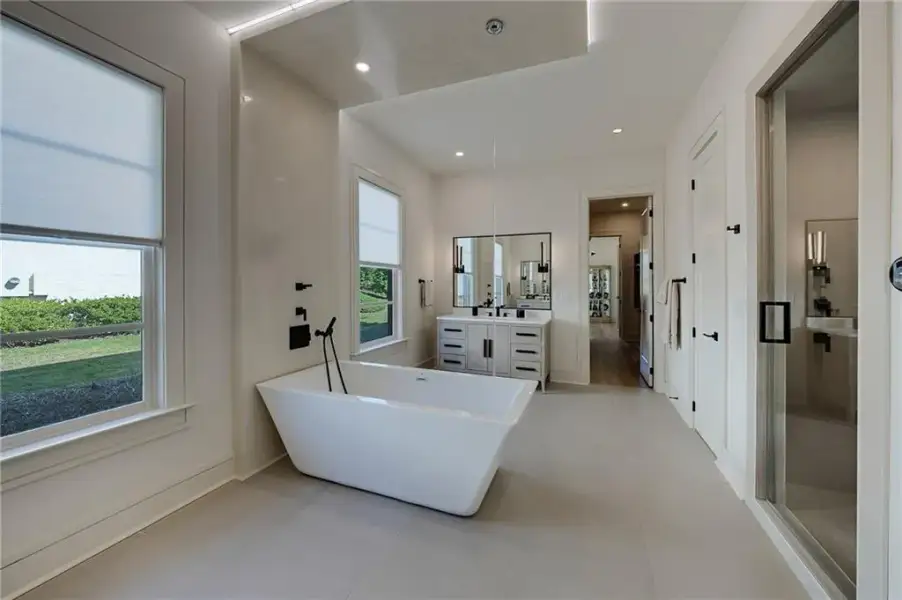 Furnished interior view inside a new home in , Sandy Springs (Image 41).