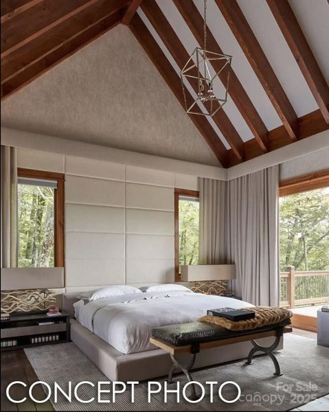 Furnished interior view inside a new home in , Black Mountain (Image 16).