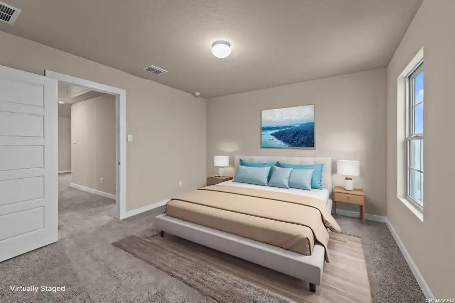 Furnished interior view inside a new home in Meadows at Clear Springs, New Braunfels (Image 6).