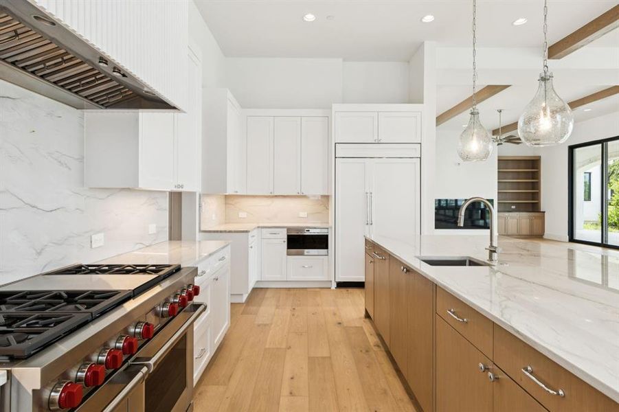 Furnished interior view inside a new home in , Malakoff (Image 17). Furnished interior view inside a new home in , Malakoff (Image 17).