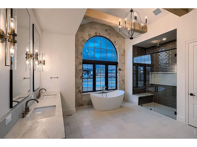Furnished interior view inside a new home in , Greeley (Image 11).
