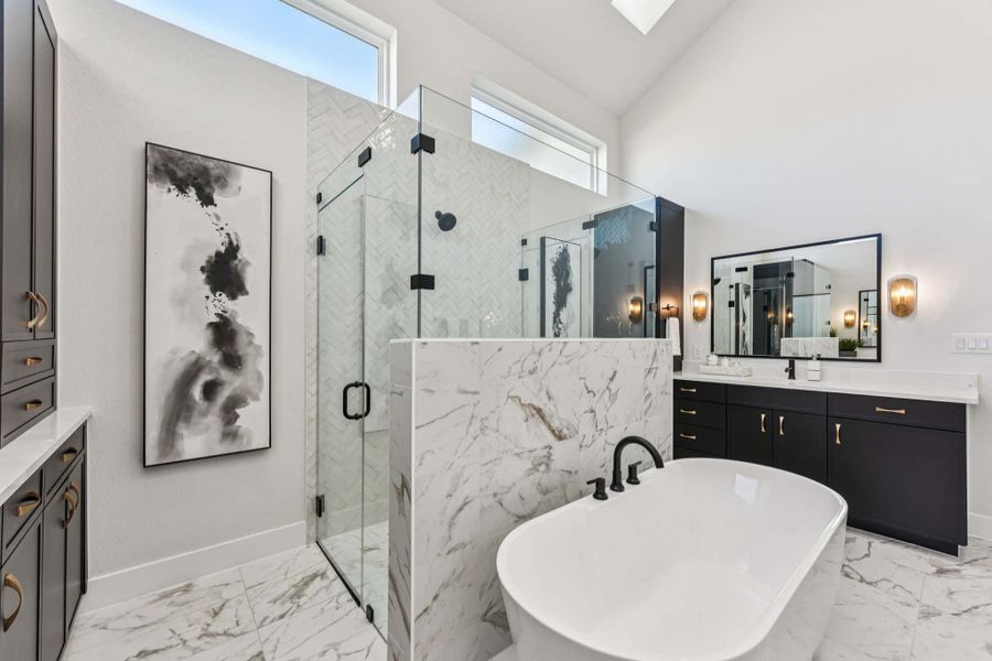 Furnished interior view inside a new home in Feathergrass, Florence (Image 50).