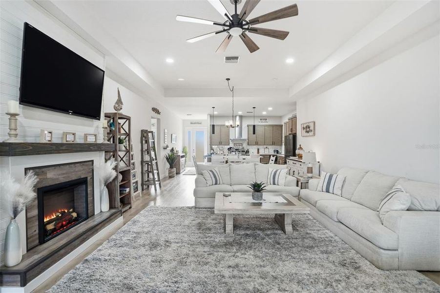 Furnished interior view inside a new home in , Weeki Wachee (Image 13).
