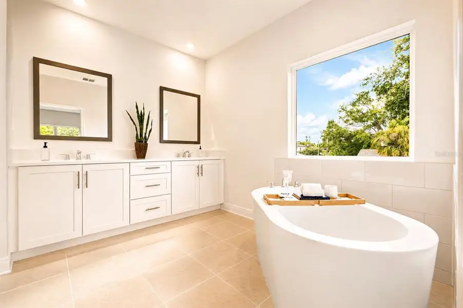 Furnished interior view inside a new home in , Tampa (Image 54).