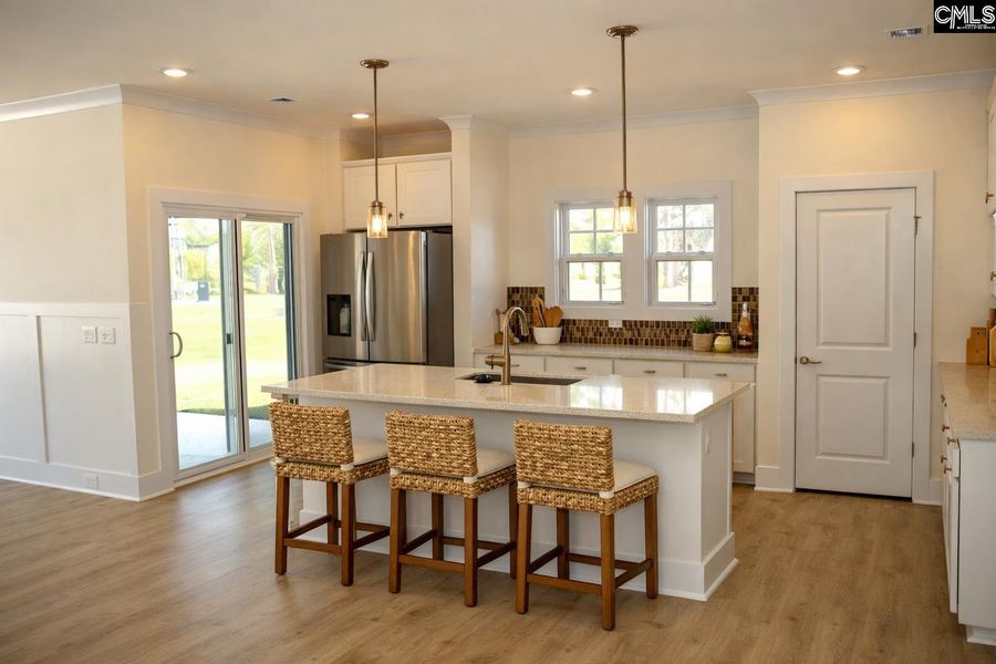Furnished interior view inside a new home in Bickley Station, Irmo (Image 8).