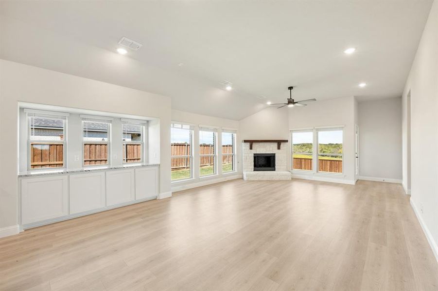 Spacious, unfurnished interior of a new home in Wildcat Ridge Phase 3, Godley (Image 18). Spacious, unfurnished interior of a new home in Wildcat Ridge Phase 3, Godley (Image 18).