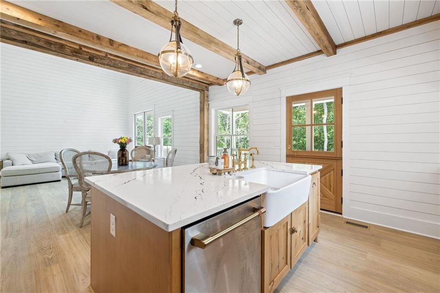 Furnished interior view inside a new home in , Flowery Branch (Image 8).