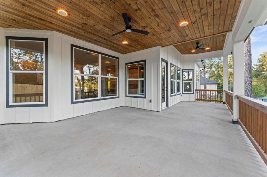 backyard covered porch for outdoor living