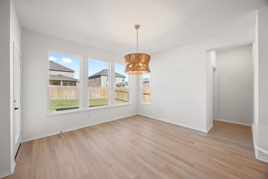 Spacious, unfurnished interior of a new home in Salerno - Classic Collection, Round Rock (Image 20).