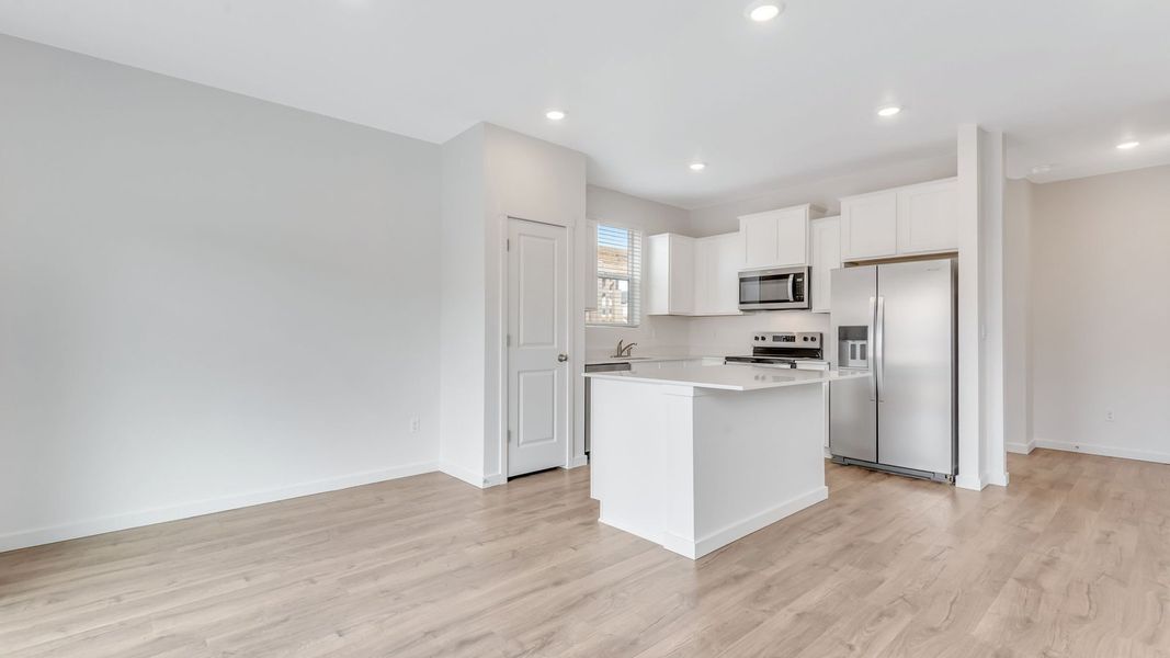 Furnished interior view inside a new home in Ellston Park, Colorado Springs (Image 8).
