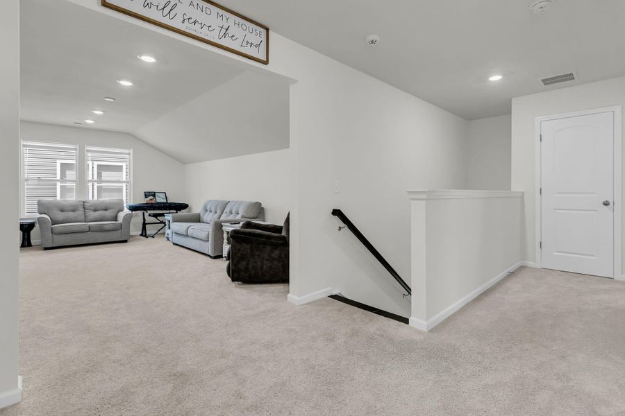 Furnished interior view inside a new home in , Summerville (Image 32). Furnished interior view inside a new home in , Summerville (Image 32).