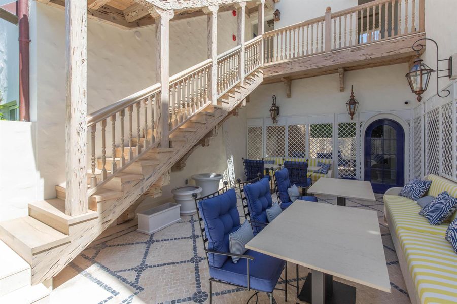 Furnished interior view inside a new home in , Palm Beach (Image 9).