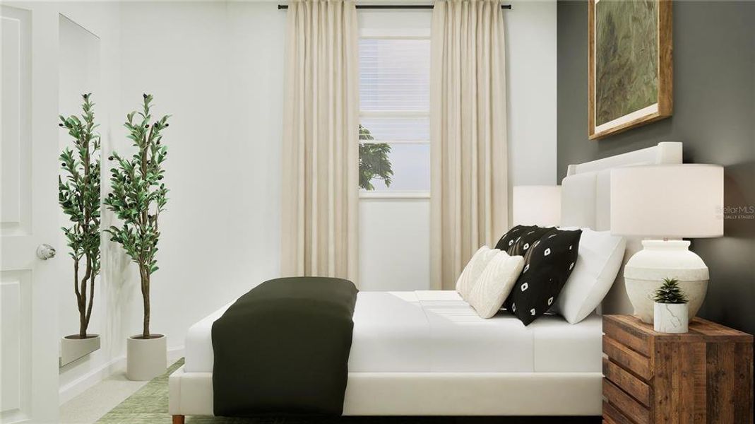 Furnished interior view inside a new home in , Davenport (Image 11).