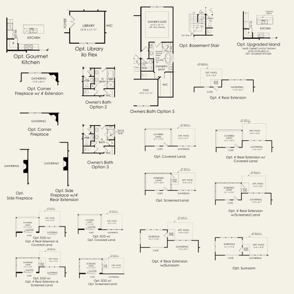 2D floor plan layout for the Furman by Pulte Homes in Forest Creek, Waxhaw, NC (Image 23). 2D floor plan layout for the Furman by Pulte Homes in Forest Creek, Waxhaw, NC (Image 23).