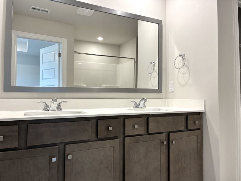 Furnished interior view inside a new home in Holly Ridge, Greenville (Image 9). Furnished interior view inside a new home in Holly Ridge, Greenville (Image 9).