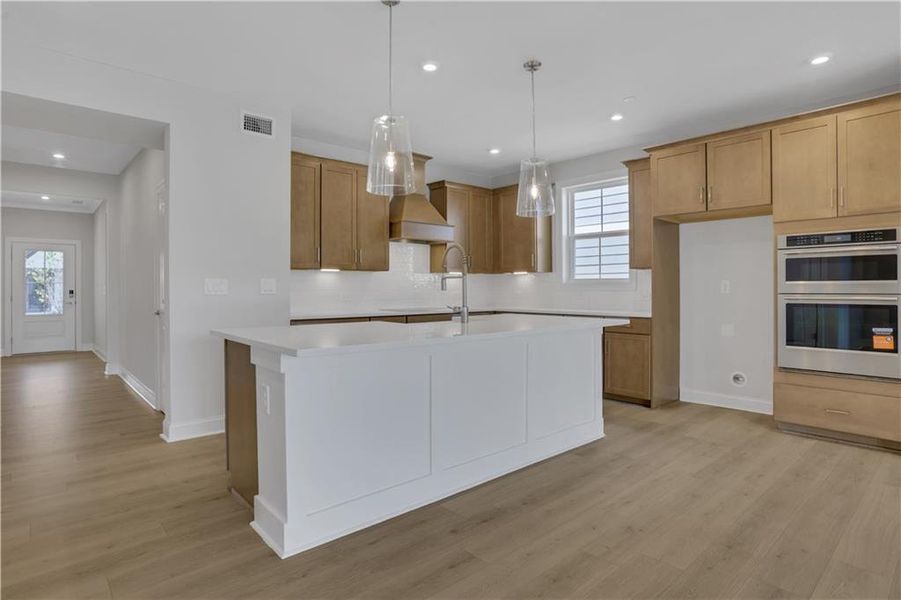 Furnished interior view inside a new home in Gatherings® at GreenHouse, Marietta (Image 33).