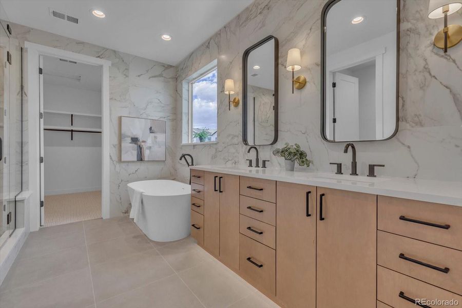 Furnished interior view inside a new home in , Louisville (Image 33).