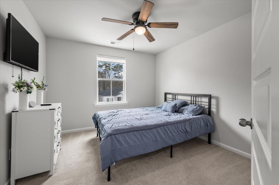 Furnished interior view inside a new home in Limehouse Village: Arbor Series, Summerville (Image 18). Furnished interior view inside a new home in Limehouse Village: Arbor Series, Summerville (Image 18).